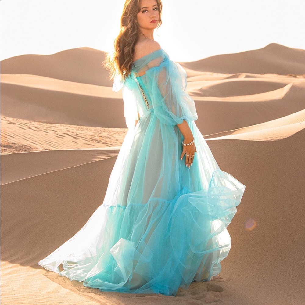 Sky Blue Dress